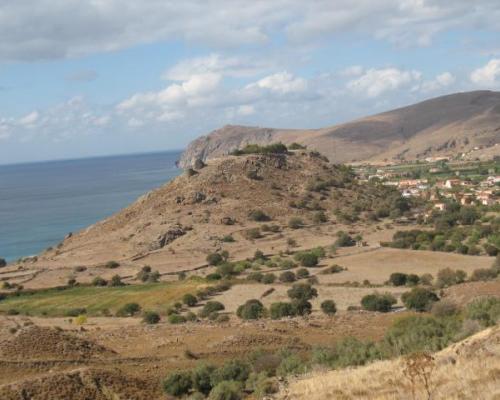 Πανοραμκή άποψη Ακρόπολης Ερεσού