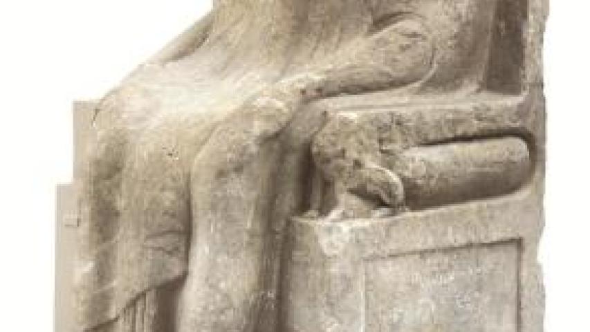 Άγαλμα του Αιάκη, πατέρα του Πολυκράτη. 540 π.Χ