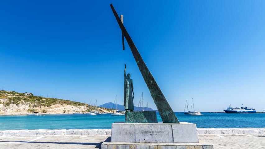 Άγαλμα του Πυθαγόρα